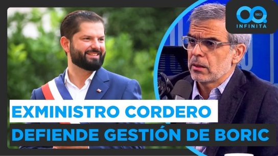 Cordero defiende a Boric: "Dejó consolidado un ecosistema de seguridad institucional muy clave"