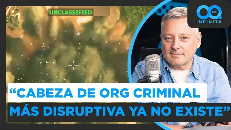 "Cabeza de la organización criminal más disruptiva de LATAM ya no existe": Juan Manuel Astorga y Tren de Aragua