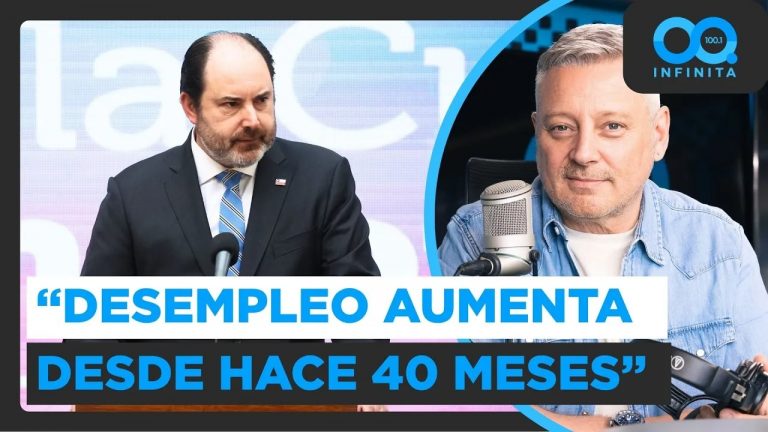 El balance del ministro Rau: "Tenemos una tasa de desempleo aumentando desde hace 40 meses"