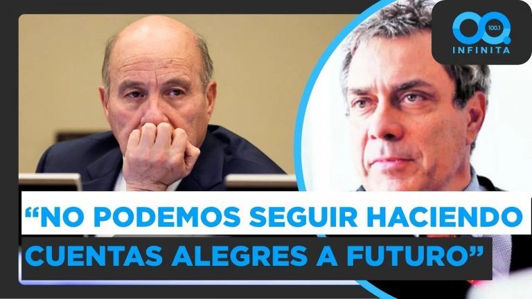 "No podemos seguir haciendo cuentas alegres a futuro": Tomás Izquierdo advierte al Gobierno