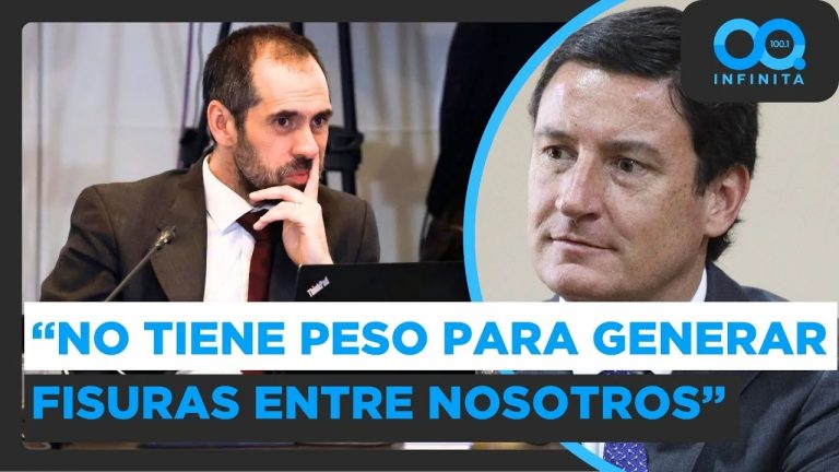 "No tiene el peso suficiente como para generar fisuras entre nosotros": Squella por acusación a Grau