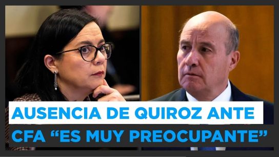 "Es muy preocupante": Juan Manuel Astorga por ausencia de Quiroz ante informe de alertas fiscales del CFA