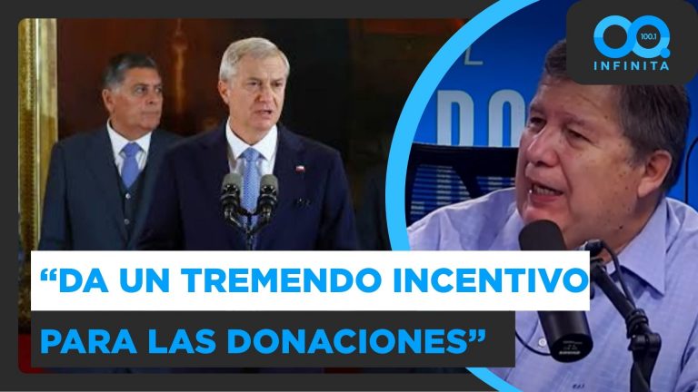 "Rebaja un 50% el impuesto a las donaciones": Director Ejecutivo CONPAT Global y megarreforma