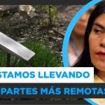 Ministra Lincolao agradece ayuda de Starlink de Elon Musk en medio del sistema frontal