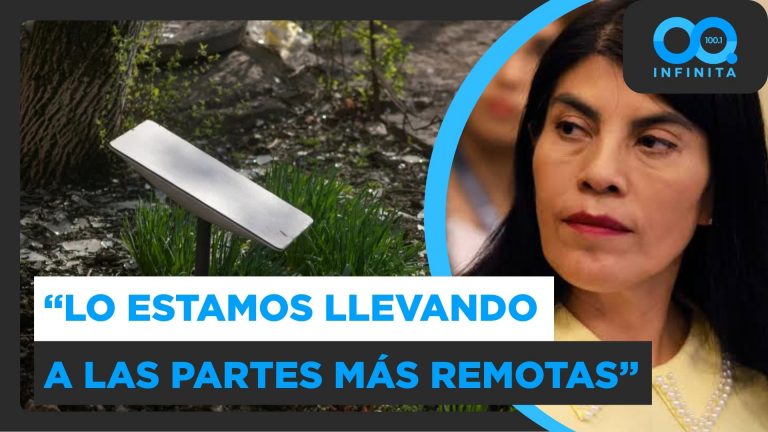 Ministra Lincolao agradece ayuda de Starlink de Elon Musk en medio del sistema frontal