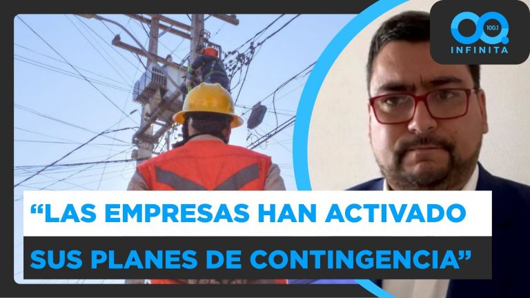 "Hoy hay más brigadas disponibles": Director ejecutivo de Empresas Eléctricas AG y sistema frontal