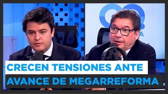 Crecen tensiones ante fracturado avance de la megarreforma: Cretton y Barraza en Segundo Piso