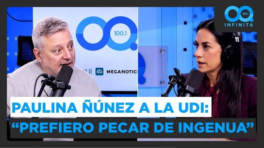 "Prefiero pecar de ingenua": Paulina Núñez defiende el diálogo con la oposición por la megarreforma