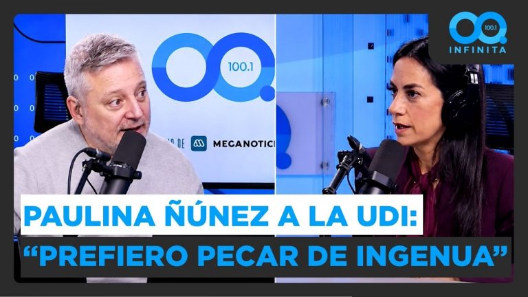 "Prefiero pecar de ingenua": Paulina Núñez defiende el diálogo con la oposición por la megarreforma