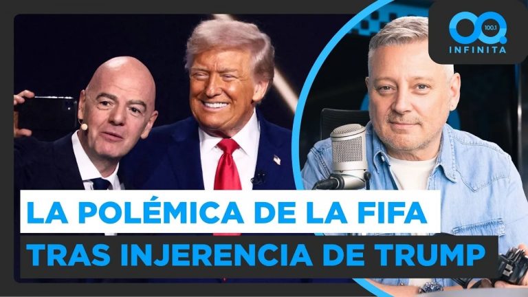 "El jefe de la primera potencia del mundo presiona y FIFA cede": Juan Manuel Astorga e intervención de Trump