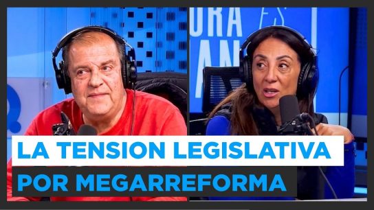 Continúa tensión legislativa por megarreforma: Francisco Vidal y Cecilia Pérez en Segundo Piso