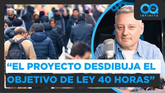 "Desdibuja el objetivo de la ley de 40 horas": Juan Manuel Astorga y ajuste en cálculo de jornada laboral