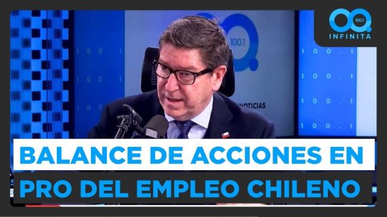 Biministro Mas expone objetivos del plan gubernamental en pro del empleo: "50.000 empleos a octubre"