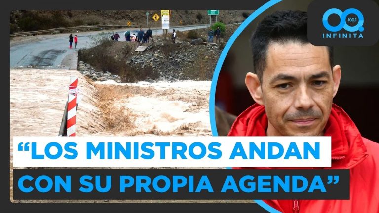 "Los ministros andan con su agenda propia": Gobernador de Coquimbo desestima coordinación política