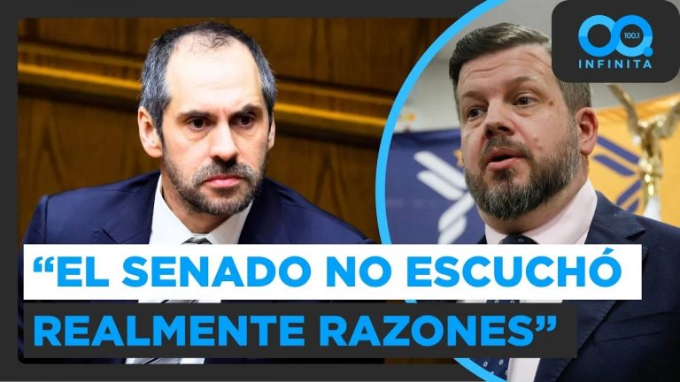 "El Senado no escuchó realmente razones": Kaiser y rechazo de acusación constitucional contra Grau
