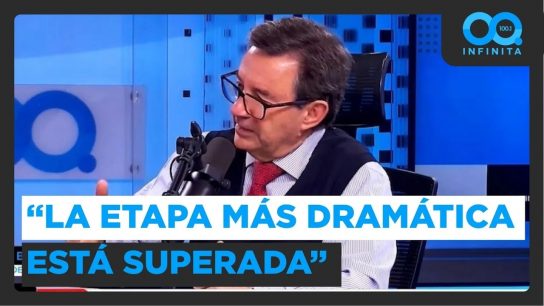 "La emergencia en su etapa más dramática está superada": Ministro de Defensa por sistemas frontales
