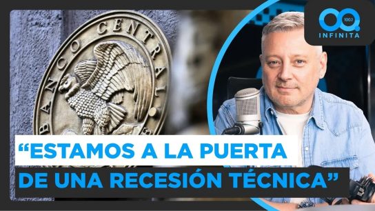 "Estamos a la puerta de la recesión técnica": Juan Manuel Astorga advierte por continuidad de caída de Imacec