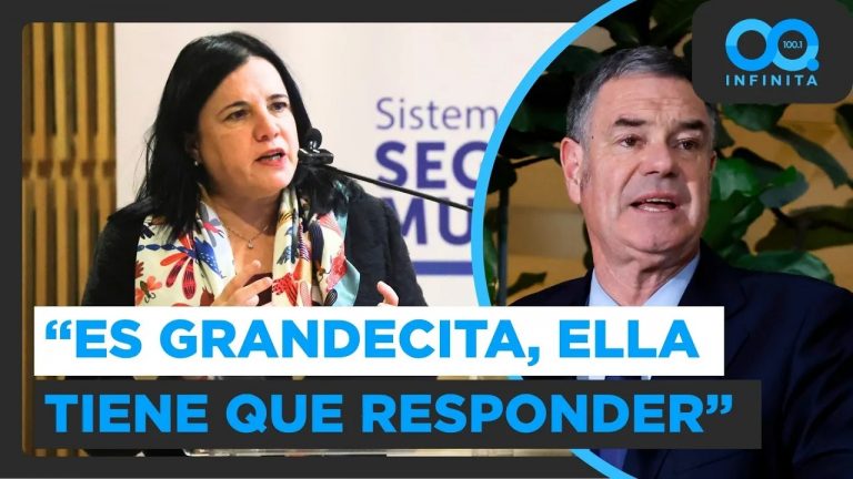 "La ministra es grandecita y ella tiene que responder": Ossandón tras dictamen sobre Steinert