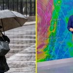 Se aproxima sexto sistema frontal: Lluvia afectaría a 10 regiones y vientos podrían llegar a los 90 kilómetros por hora