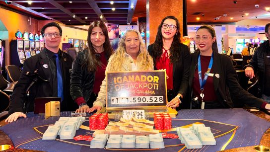 La suerte está en Casino MDS Calama: afortunada ganadora se llevó histórico premio de más $141 millones