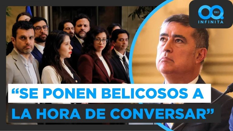 "Se ponen belicosos a la hora de conversar": Desbordes y falta de credibilidad de figuras del FA