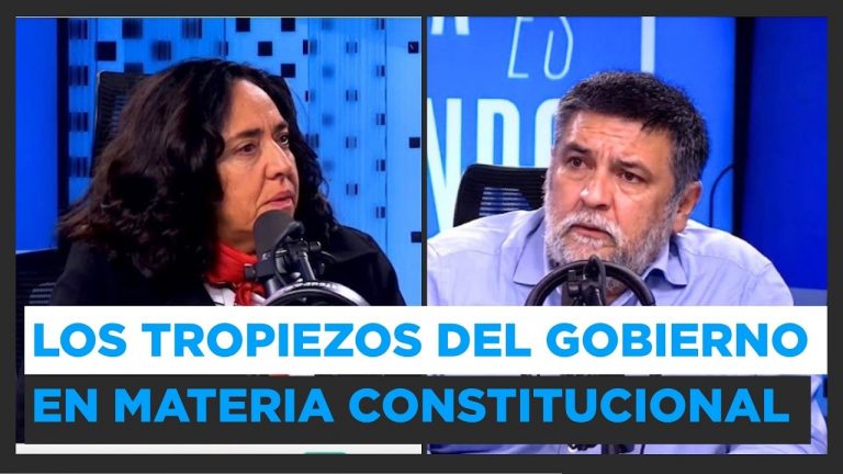 Los tropiezos del Gobierno en materia constitucional: Balance de Munizaga y Durán en Segundo Piso