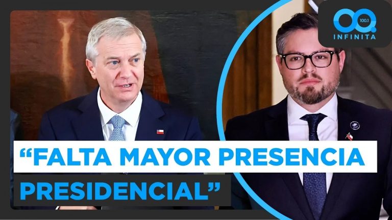 "Efectivamente falta mayor presencia presidencial": Valenzuela por dichos de Parisi sobre Kast