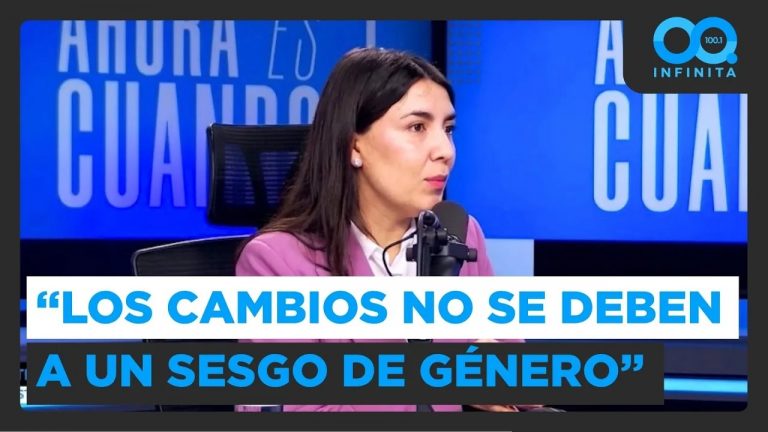 "Los cambios no se deben a un sesgo de género": Ministra de la Mujer tras salida de Duco
