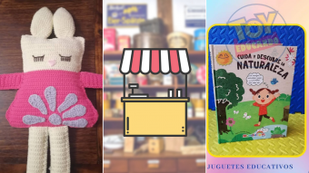 Kioskito Romántica: Tejidos artesanales, aromatizantes y material didáctico y educativo en la vitrina de hoy