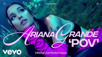 Ariana Grande sorprende con una presentación en vivo de ''POV''