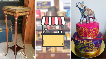 Kioskito Romántica: Restauración y tapicería, joyas y tortas personalizadas en la vitrina de jueves