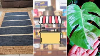 Kioskito Romántica: Alfombras, aromas y plantas tropicales en la vitrina de mitad de semana