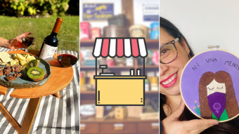 Kioskito Romántica: Mesitas para picnic, bordados y productos ecológicos en la vitrina de hoy
