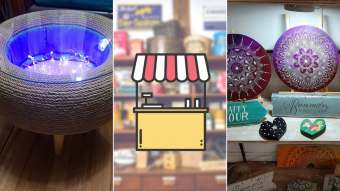 Kioskito Romántica: Productos orgánicos, muebles y decoración en la vitrina de martes