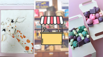 Kioskito Romántica: Acuarelas, estampados y dulces en la vitrina de mitad de semana
