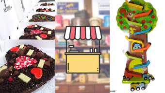 Kioskito Romántica: Cuidado personal, dulces y juguetes de madera en la vitrina de hoy