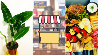 Kioskito Romántica: Tejidos, picoteos y plantitas en la vitrina de jueves