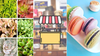 Kioskito Romántica: Para los golosos, para los amantes de las plantas y más emprendimientos acá