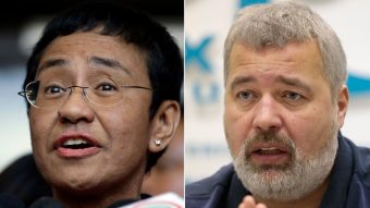 Valientes luchadores por los derechos humanos y la libertad de expresión: Dos periodistas ganan el Nobel de la Paz