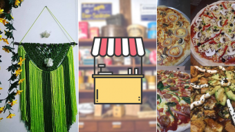 Kioskito Romántica: Una guardería, pizzas y artesanía en la vitrina de viernes