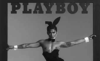 Un hito: Por primera vez un hombre gay posó como "conejito" en la portada de Playboy