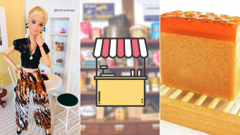 Kioskito Romántica: Ropa de barbie hecha a mano, plantitas y cosmética natural en la vitrina de martes