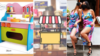 Kioskito Romántica: Ropa, sándwiches y juguetes de madera en la vitrina de jueves