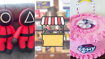 Kioskito Romántica: Pasteles, cojines personalizados y tocadiscos en la vitrina de lunes