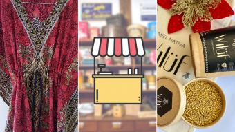 Kioskito Romántica: Miel, vestidos y productos árabes en la vitrina de lunes