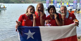 ¡Oro para Chile! El remo chileno logró su quinta medalla en los Panamericanos Junior de Cali!