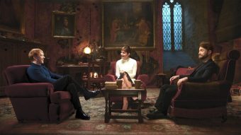 Reunión de Harry Potter: Primeras imágenes de Daniel, Emma y Rupert