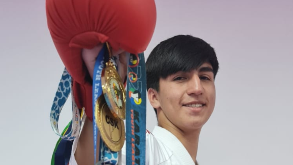 Orgullo nacional Bastián Arce alcanza primer lugar de la Federación