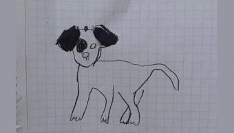 Todo para recuperar al perrito: hermanas de 7 años encontraron su mascota gracias a un cartel que dibujaron