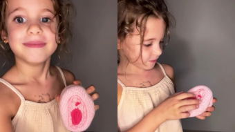 "Todas son normales y hermosas": la pequeña Charlie de 5 años explica sobre la vulva en un viral